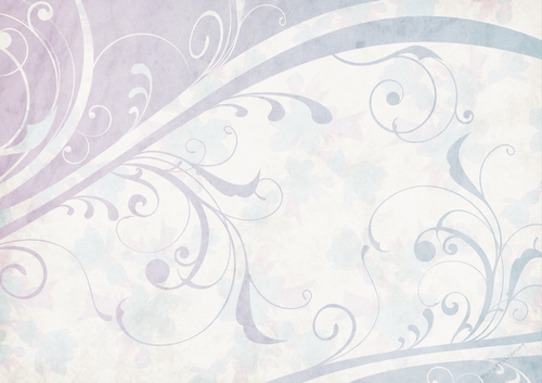 Saffron Swirl Paper Light Blue