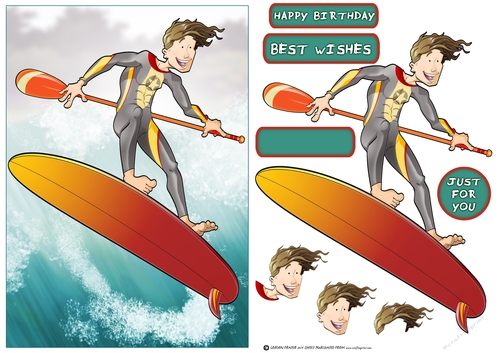 Paddle Surf Dude