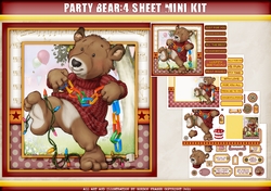 Party Bear 4 Sheet Mini Kit