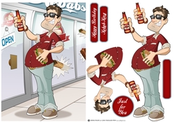Beer and Kebab Dude