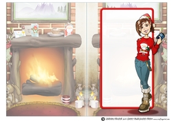Teen Text Dudess Christmas Insert