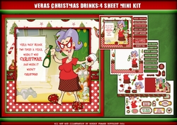 Veras Christmas Drinks 4 Sheet Mini Kit