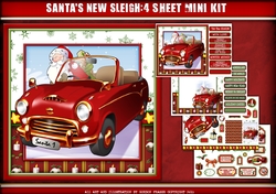 Santas New Sleigh 4 Sheet Mini Kit