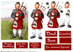 Bagpipe Player Dude.