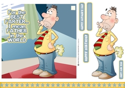 Father Farter 7x7 Quick Card