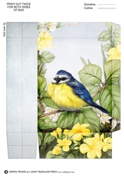 Blue Tit Mini Gift Bag