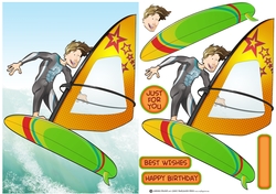 Wind Surfer Dude
