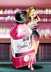 Pink Gin Dudess A4