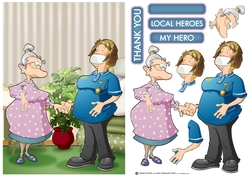 Thank You Care Worker Dudess