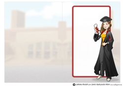 Graduation Lady Dudess (Trousers) Insert