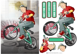 BMX Dude Aqua