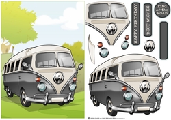 Camper Van Grey