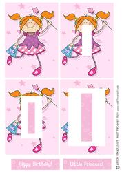Pink Princess Poppy Inverted Pyramid.