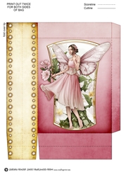 Forest Fairy Ophelia Mini Gift Bag Light Pink