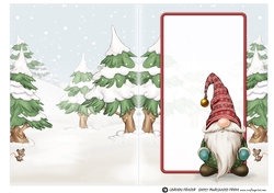 Alfred the Christmas Gnome Insert