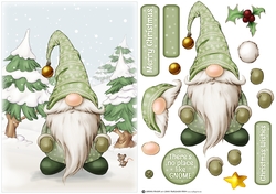 Alfred the Christmas Gnome Green