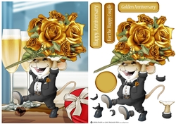 Mr Golden Anniversary Mouse