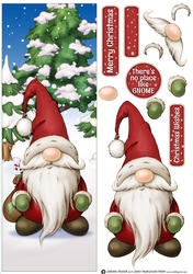 Alfred the Christmas Gnome Santa Large DL