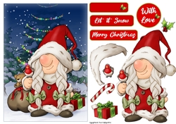 Mrs Christmas Gnome