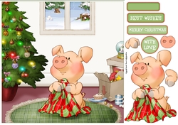 Pigs in Blankets Truffle 8x8 Quick Card