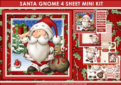 Santa Gnome 4 Sheet Mini Kit