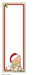 Pigs in Blankets Tootsie Christmas Large Vertical DL Insert