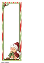 Pigs in Blankets Pumpkin Christmas Large Vertical DL Insert