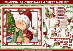 Pigs in Blankets Pumpkin Christmas 4 Sheet Mini Kit