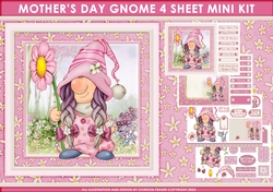Mothers Day Gnome 4 Sheet Mini Kit