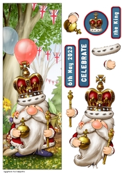 Coronation Gnome Large Vertical DL