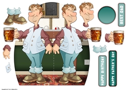 Beer Dad Shaped