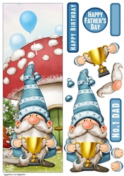 Trophy Gnome Large Vertical DL