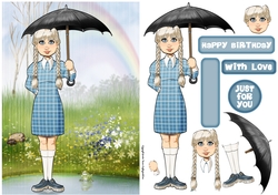 Spring Rain Dudess (Blue)