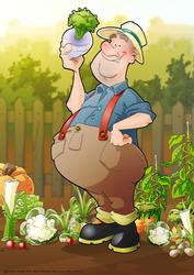 Gardening/allotment Dude A4