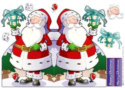 Santa Dude Shaped.