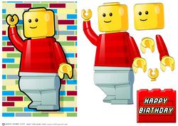 Little Brick Dude Birthday.