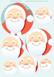 Santa's Coming Circle Pyramid.