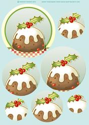 Christmas Pud! Circle Pyramid.