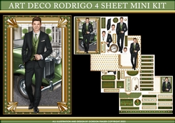 Art Deco Rodrigo 4 Sheet Mini Kit (Green)