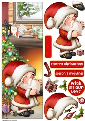 Santa Gnome 5 Large Vertical DL