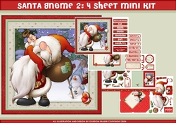Santa Gnome 2 Four Sheet Mini Kit