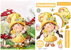 Maisie the Gnome Yellow