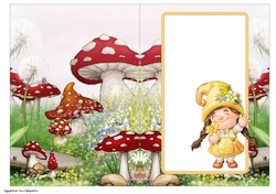 Maisie the Gnome Yellow Insert
