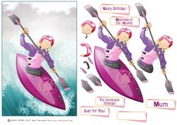 Canoe/kayak Lady.