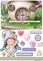Maisie the Gnome Lilac Slider