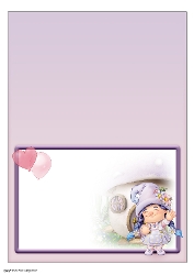 Maisie the Gnome Lilac Slider Insert