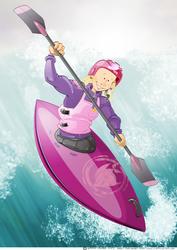 Canoe/kayak Lady A4.