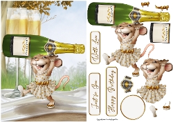 Mrs Champagne Mouse