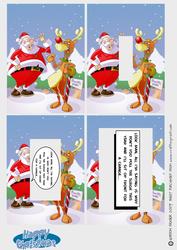 Cheeky Rudolf Inverted Pyramid.