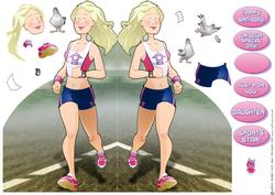 Jogger Lady Shaped.